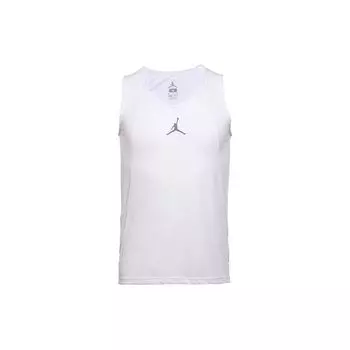 Jordan Быстросохнущая баскетбольная майка, мужские топы, белые 789481-100 XL