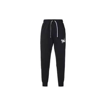 Jordan Быстросохнущие трикотажные брюки-джоггеры Dri-FIT Dongdan с графическим логотипом, мужские низы черного цвета FD6561-010 S