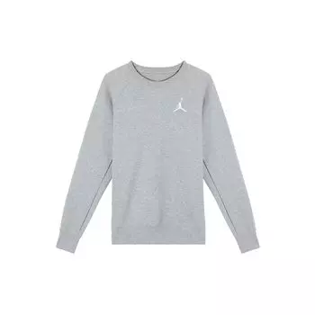 Jordan Casual Pullover Knit Sweatshirt Мужские топы Серый CQ7760-063 M