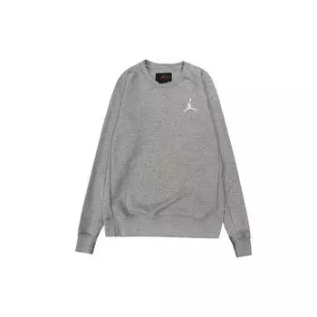 Jordan Casual Pullover Knit Sweatshirt Мужские топы Серый CQ7760-063 M