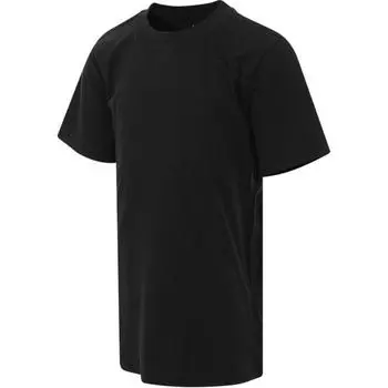 Jordan Повседневная простая однотонная футболка с коротким рукавом для детей, топы, черный цвет 82311ST371-023 S