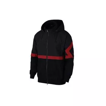 Jordan Casual Sports Hooded Jacket Мужская верхняя одежда Черный AQ2684-010 M
