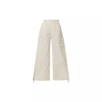 Jordan Chicago Solid Color Loose Wide Leg Cargo Брюки женские брюки Sail-White DZ3350133 L