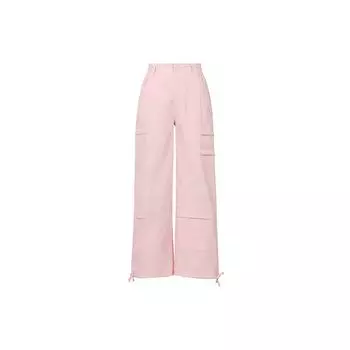 Jordan Chicago Solid Color Loose Wide Leg Casual Брюки женские брюки светло-розовые DZ3350-610 L