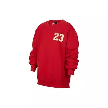 Детский спортивный свитшот Jordan из трикотажа с цифровой вышивкой, красный HJ8372-687 S