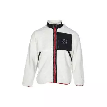 Jordan Color Block Letter Print Stand Collar Warm Jacket Детские куртки Off-White FB1652-133 M