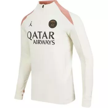 Jordan Футболка с цветными буквами и приталенным кроем, с длинным рукавом и высоким воротом, мужская, бежевая FQ2625-111 XXL