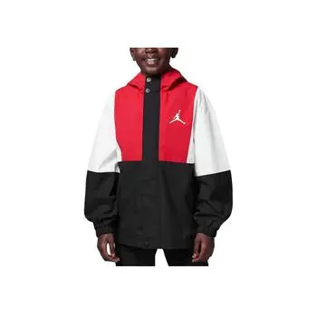 Jordan Comfortable Casual Fashion Soft Jacket Kids Jackets Red Blue HQ7081-687 M