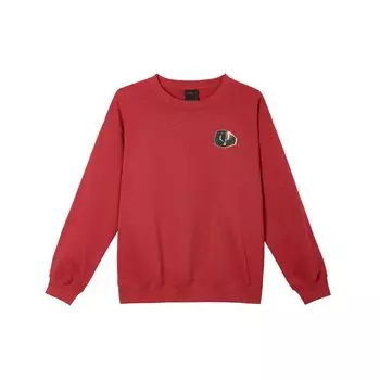 Jordan Comfortable Crew Neck Pullover Sweatshirt Women sweatshirt Red HJ0206-687 S