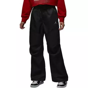 Jordan Comfortable Solid Color Loose Casual Брюки женские низы Черный Белый HF9466-010 M