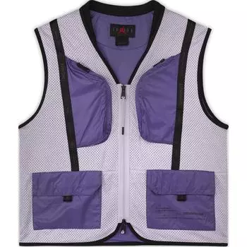 Jordan Contrast Multi-Pocket Mesh Utility Vest Мужские жилеты Розовый Фиолетовый DM1387-530 M