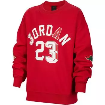 Jordan Court Of Legends Sweatshirt Casual Simple Comfortable Soft Crew Neck Fitness Kids tops Red II0271-687 S