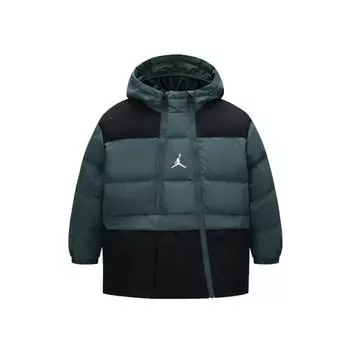Jordan Down Jacket Warm Comfortable Skin-Friendly Kids Jackets Mediterranean-Green JD2442061GS-001 XS