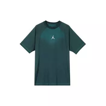 Jordan Dri-Fit Adv Sport с логотипом и быстросохнущей футболкой с короткими рукавами, мужские топы, темно-зеленый DZ0576-336 M