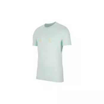 Jordan Dri-Fit Air Crew Neck Спортивная футболка с короткими рукавами Мужские топы Igloo-Blue CN3576-330 S
