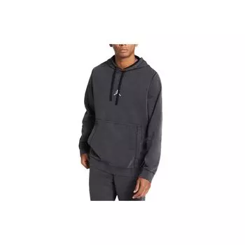 Jordan Dri-FIT Air Fleece Pullover Hoodie Черный/Белый Мужская уличная одежда DA9860-010 L