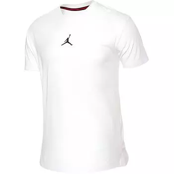 Jordan Футболка с рисунком Dri-Fit Air S/S белая мужская уличная одежда DA2694-100 L