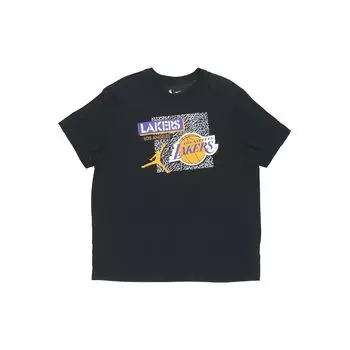 Jordan Dri-Fit NBA Los Angeles Lakers Печатный баскетбол Спортивная тренировка Фитнес Дышащая повседневная футболка с круглым вырезом с короткими рукавами Мужские топы DA6629-010 S
