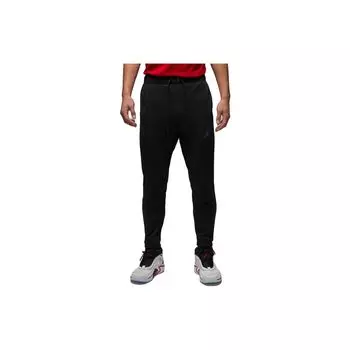 Jordan Dri-Fit, однотонные быстросохнущие спортивные брюки с эластичной резинкой на талии, мужские брюки, черные DV9786-010 S