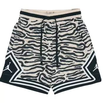 Jordan Dri-Fit Sport BC Diamond Дышащие шорты с принтом зебры Мужские брюки жемчужно-белые DM2819-219 XS