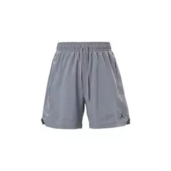 Jordan Dri-FIT Sport Быстросохнущие однотонные шорты с завязками на шнурке и логотипом средней посадки Удобные повседневные шорты для мужчин Дымчато-серые, черные FN5843084 M