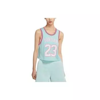 Jordan Джерси для баскетбола Essential Knit Mesh Breathable, женские, светло-дождево-зеленые DD0286-382 XL