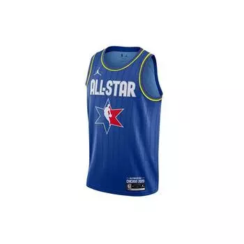 Jordan Джерси NBA All-Star Edition Swingman - Яннис Адетокунбо Мужская майка синяя CJ1059-495 M