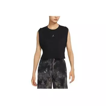 Jordan Essen Tank Plain Logo Print Round Neck Pullover Жилет Женские Топы DQ4395-010 XL