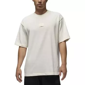 Jordan Essential 85 однотонная футболка с круглым вырезом и коротким рукавом, мужские топы, цвет белый FZ1912-133 XS