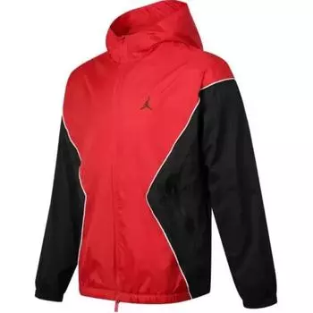 Jordan Essentials Draft Hooded Fashion Simple Comfortable Jacket Men Jacket Campus-Red HF9334-636 S