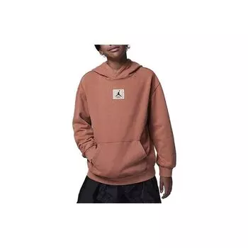 Jordan Essentials однотонный свитер с капюшоном повседневный свитшот детский свитшот оранжевый FZ1804-898 XL