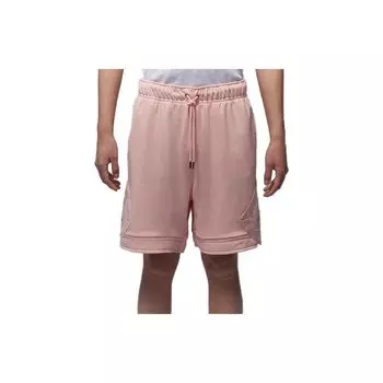 Jordan Essentials Solid Color Lace-Up Knit Sports Shorts Men shorts Pink DQ7473-622 M