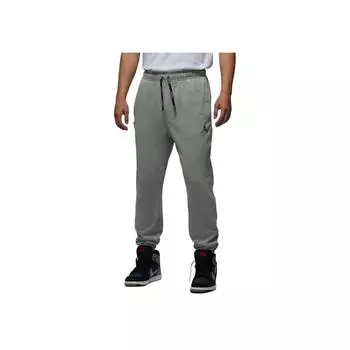 Jordan FLC GCEL Comfortable Lace-Up Versatile Cuffed Sports Pants Men Pants Gray-Green HV8951-370 XL