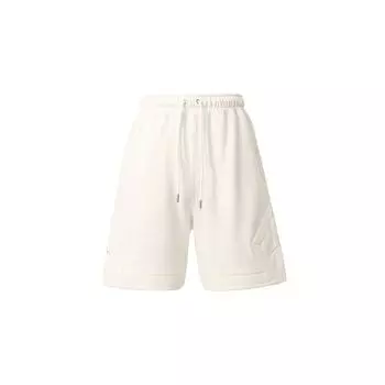Jordan Flight Diamond Knit Comfortable Mid-Rise Drawstring Casual Shorts Men shorts Sail-White FV7258-133 XL