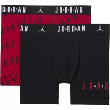 Jordan Flight Essentials All Over Logo Design Casual Breathable Mid Rise Underwear Men underwear HF7298-687 S