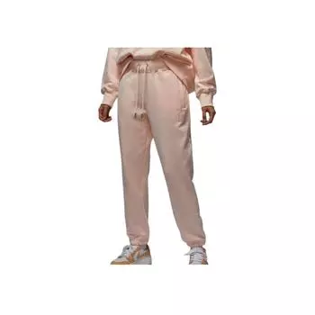 Jordan Flight Fleece FW24 Мягкие свободные трикотажные спортивные брюки женские плавки Ice-Pomegranate HJ1327-838 M
