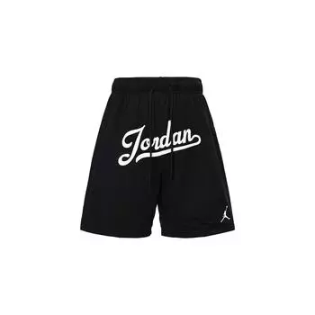 Jordan Flight MVP Letter Series Дышащие повседневные шорты мужские шорты черные FN4662-010