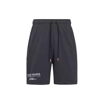 Jordan Flight Mvp Printed Drawstring Повседневные шорты мужские низ серый черный DX9717-045 XXL