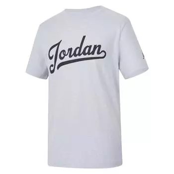 Jordan Flight Mvp Soft Cotton Crew Neck Short Sleeve T-Shirt Men Tops Pure-Platinum Black FN5959-044 3XL