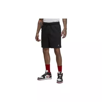 Jordan Флисовые шорты Essentials стандартной посадки, черные мужские уличные шорты FJ7782-010 L
