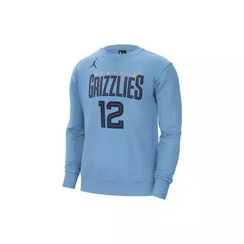 Jordan Флисовый свитшот Ja Morant Memphis Grizzlies, мужские топы, голубой DZ0610-422 XXL
