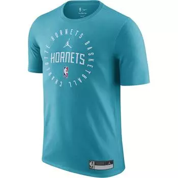 Jordan Футболка All-Star Dri-FIT NBA Charlotte Hornets Moisture-Wicking Fan Edition с коротким рукавом для мужчин, цвет Rapid-Blue HF1716-415 L