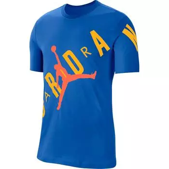 Jordan Футболка HBR Strech синяя мужская уличная DA1894-403 M