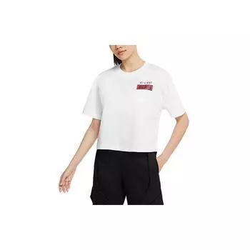 Jordan Футболка Jumpman Paris Saint-Germain с принтом, свободная, женская, белая DC0458-100 XL