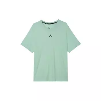 Jordan Футболка с коротким рукавом и круглым вырезом Dri-FIT Jumpman Logo, повседневная, мужская, цвет мятный FN5830-353 XL