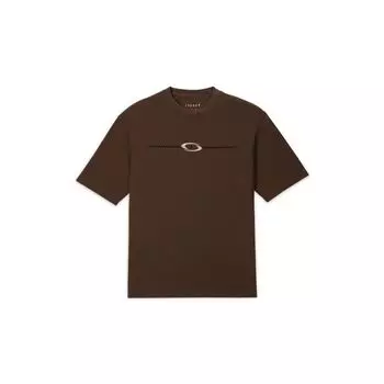 Jordan Футболка с коротким рукавом и круглым вырезом с принтом логотипа X Travis Scott, мужские топы Marmot-Brown DZ5511-274 L
