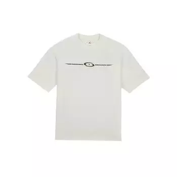 Jordan Футболка с коротким рукавом и круглым вырезом, удобная, с логотипом X Travis Scott Collaboration, цвет «парусно-белый» DZ5511-133 XXXL