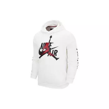 Jordan FW21 Логотип бренда Классический вязаный свитер Топы унисекс Белый DH9505-101 XXXL