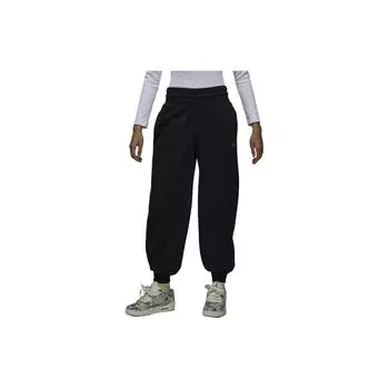 Jordan Женские джоггеры с высокой талией и завязками на шнурке, черные FN5132-010 S