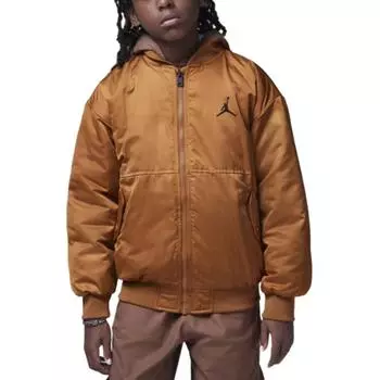 Jordan Hooded Letter Comfortable Jacket Детские куртки Desert-Copper HQ7221-228 XL